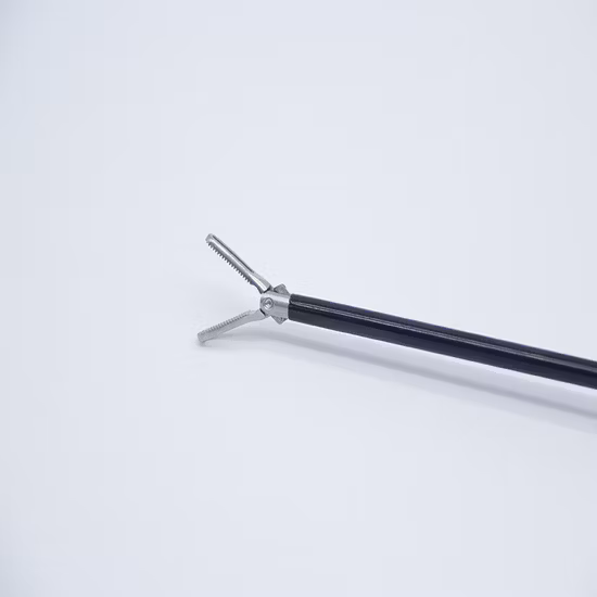 Pinça laparoscópica de tesoura para instrumento cirúrgico monopolar descartável