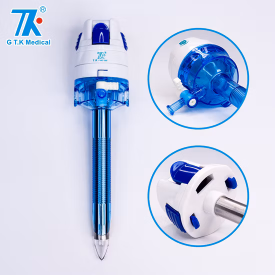 Fabricante de trocadores ópticos laparoscópicos/endoscópicos cirúrgicos descartáveis sem lâmina com certificado CE/ISO